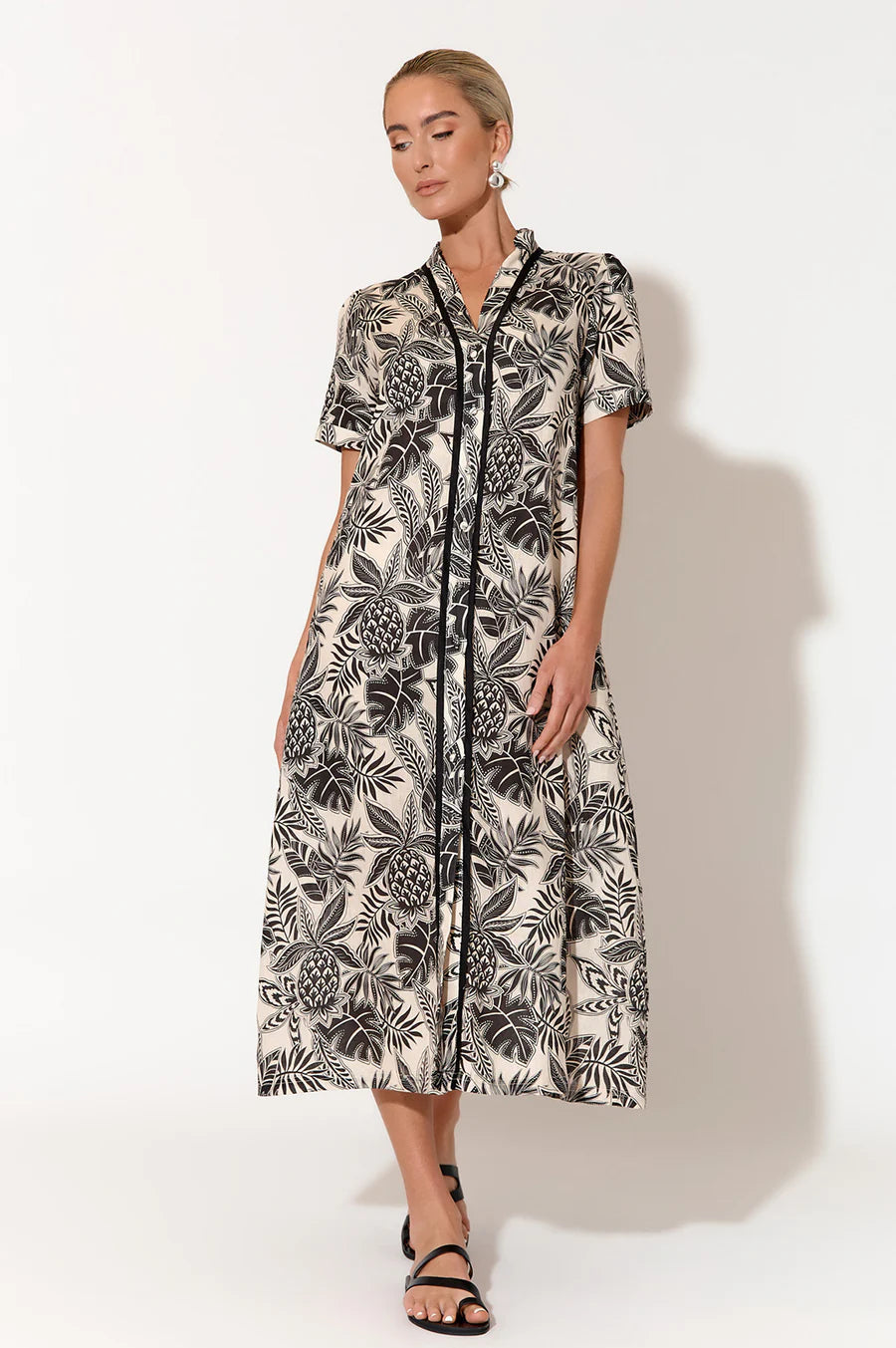 Essadora Tropics Shirt Dress (Print)