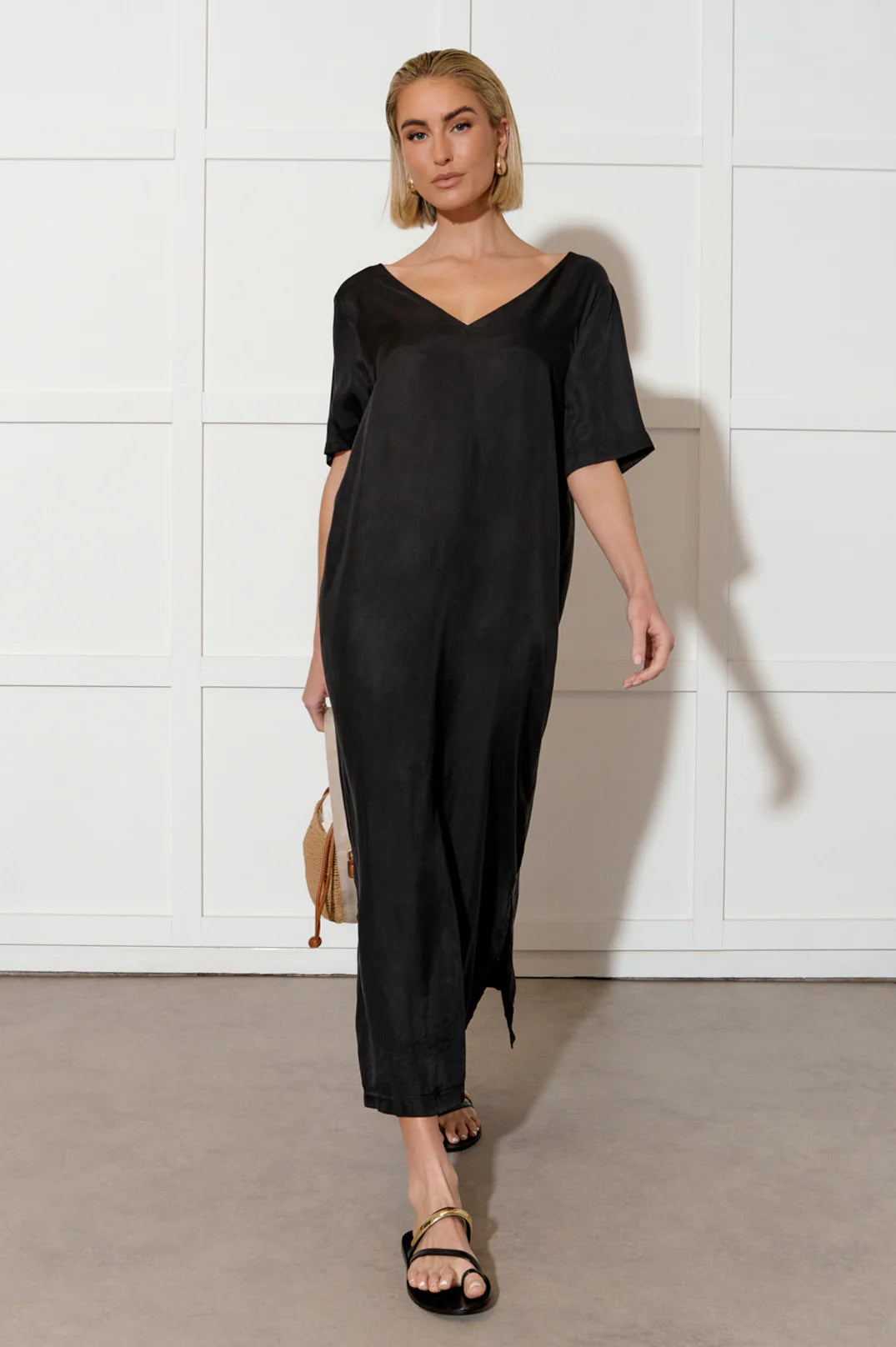 Abigail V Neck Maxi Dress