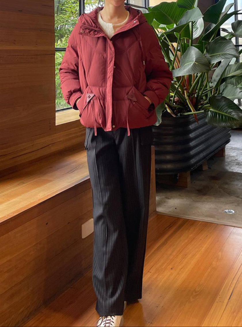 Feather Down Puffer Jacket