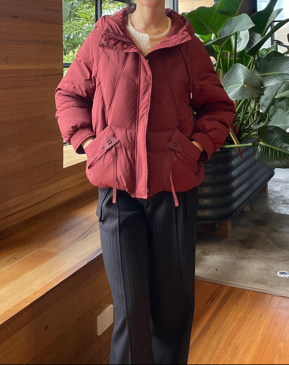 Feather Down Puffer Jacket