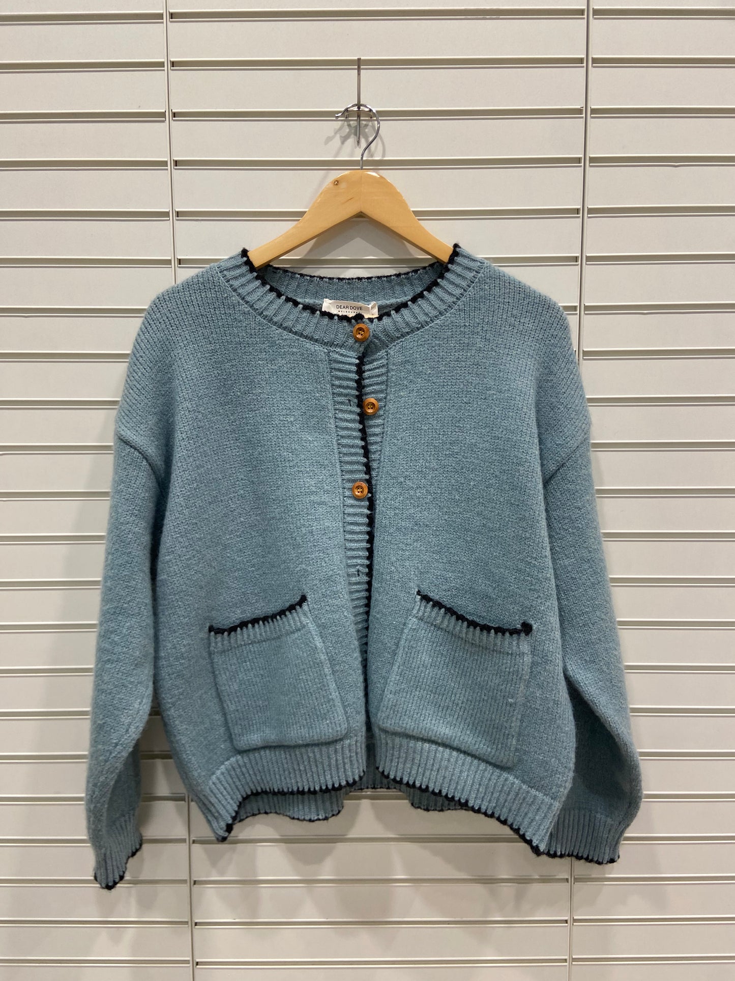 Brenda Cotton Blend Knit Cardigan