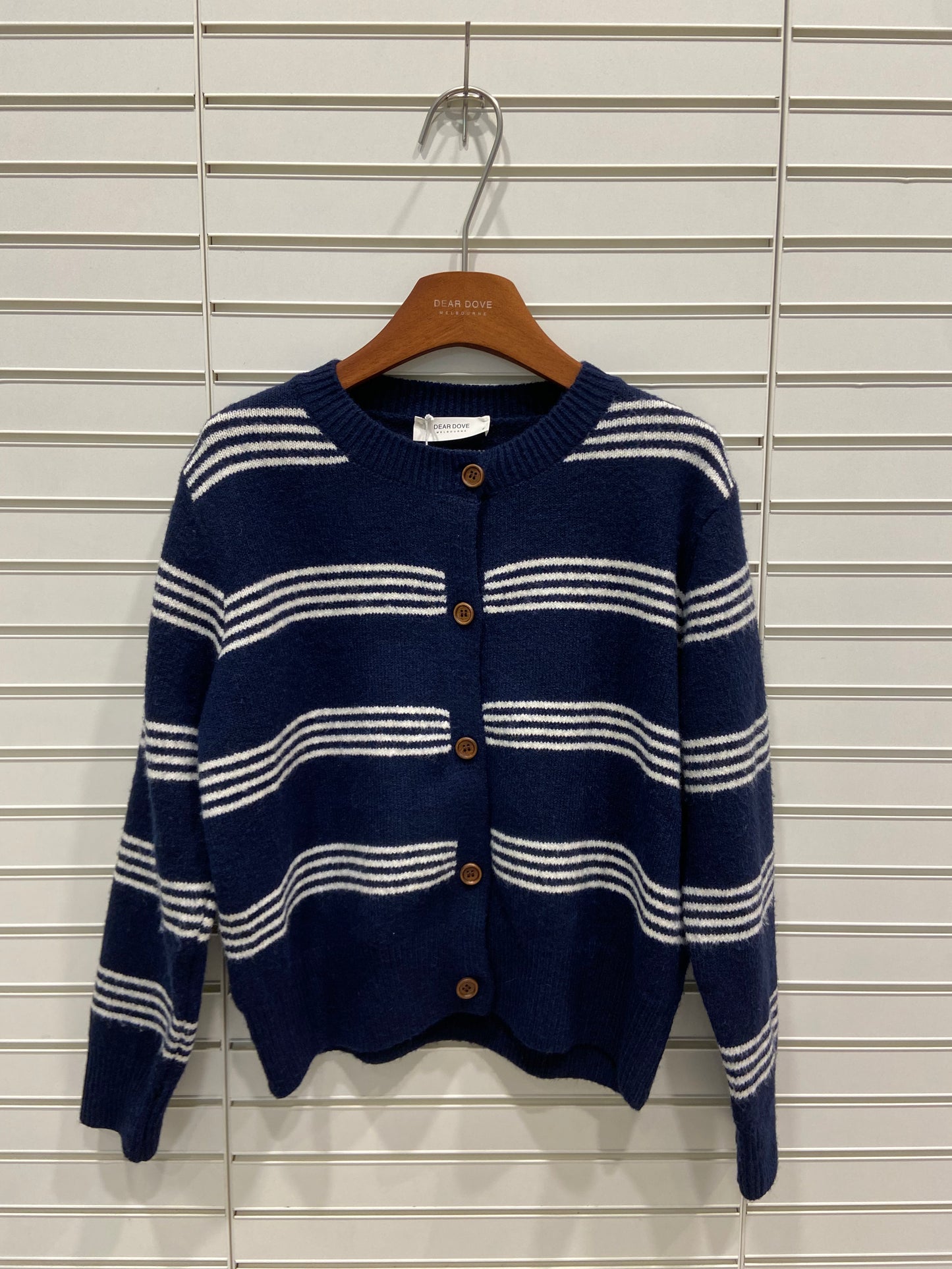 Leah Striped Cardigan
