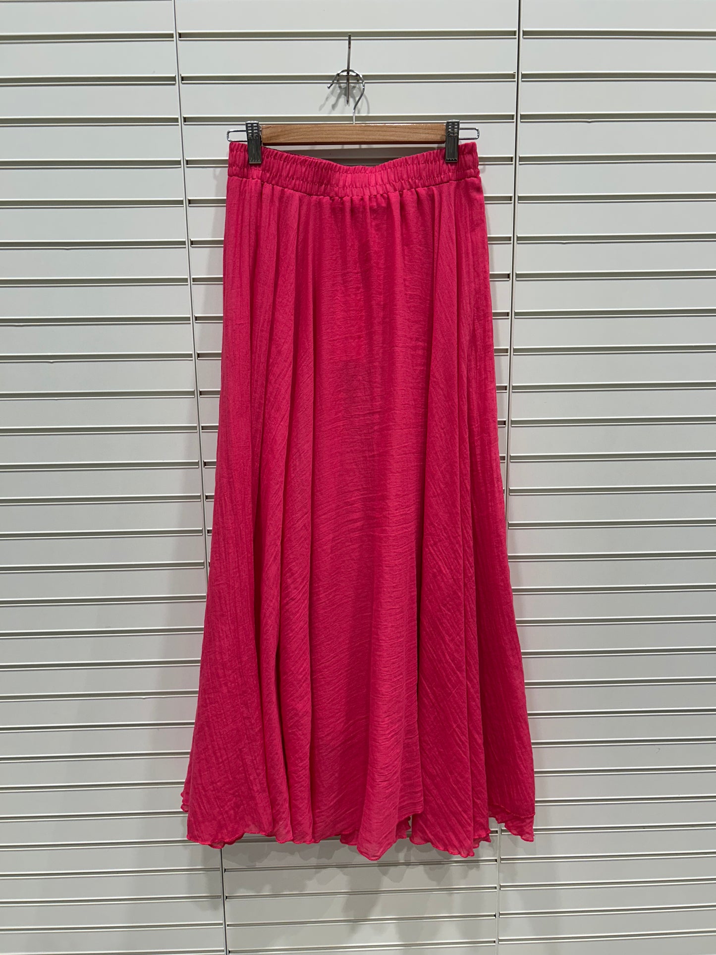 Paisley Cotton Maxi Skirt