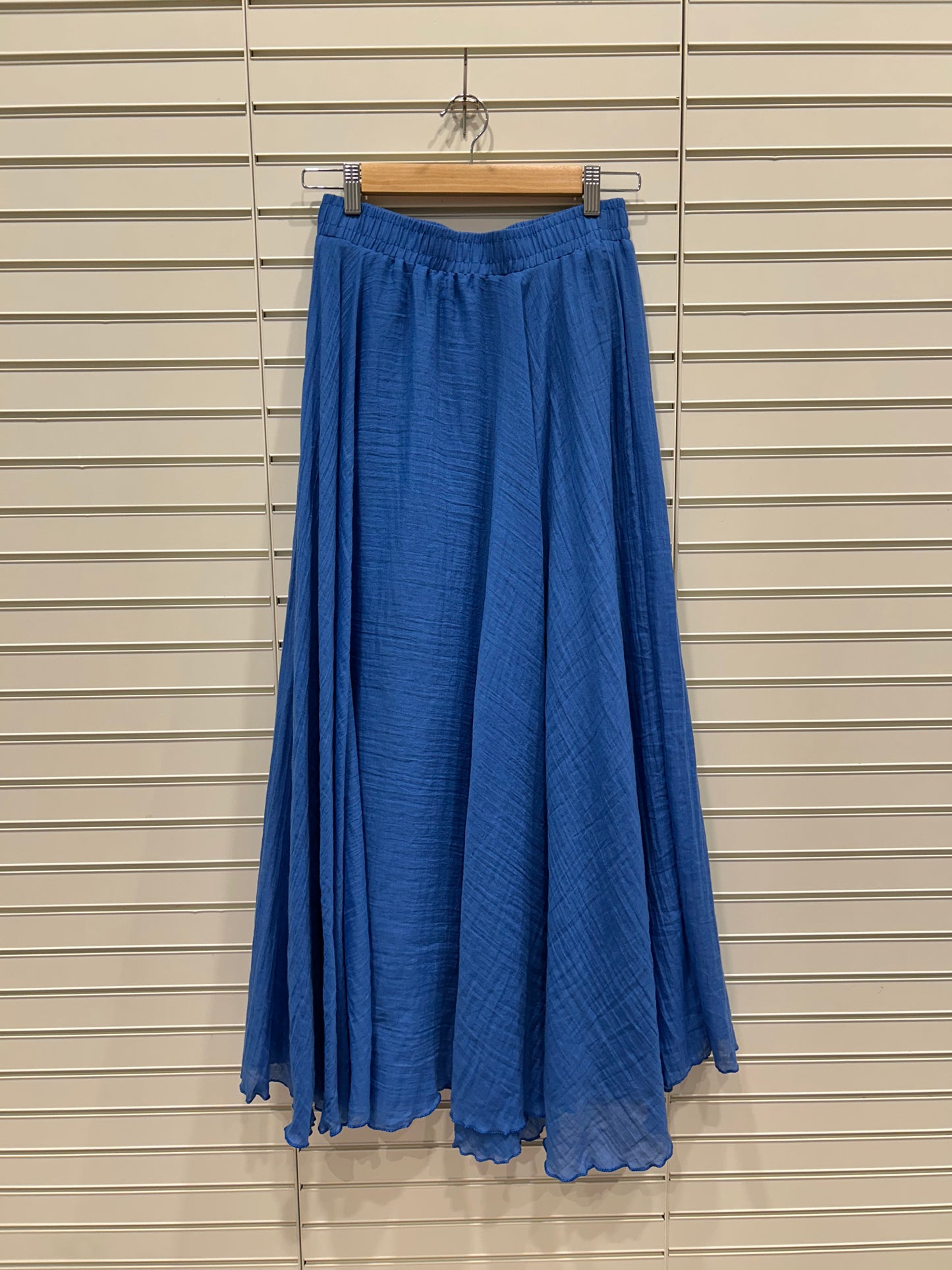 Paisley Cotton Maxi Skirt