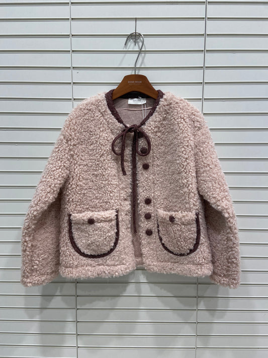 Pink Teddy Jacket