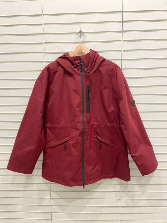 Burgundy Insulated Windcheater/Rain Coat