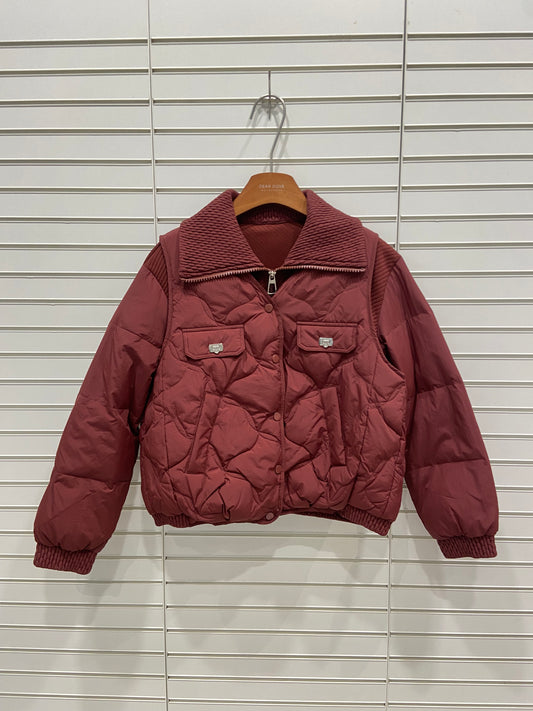 Maroon Jacket Vest
