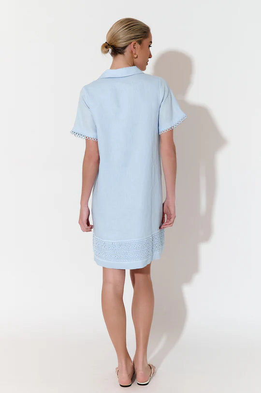 Vanessa Lace Panel Dress