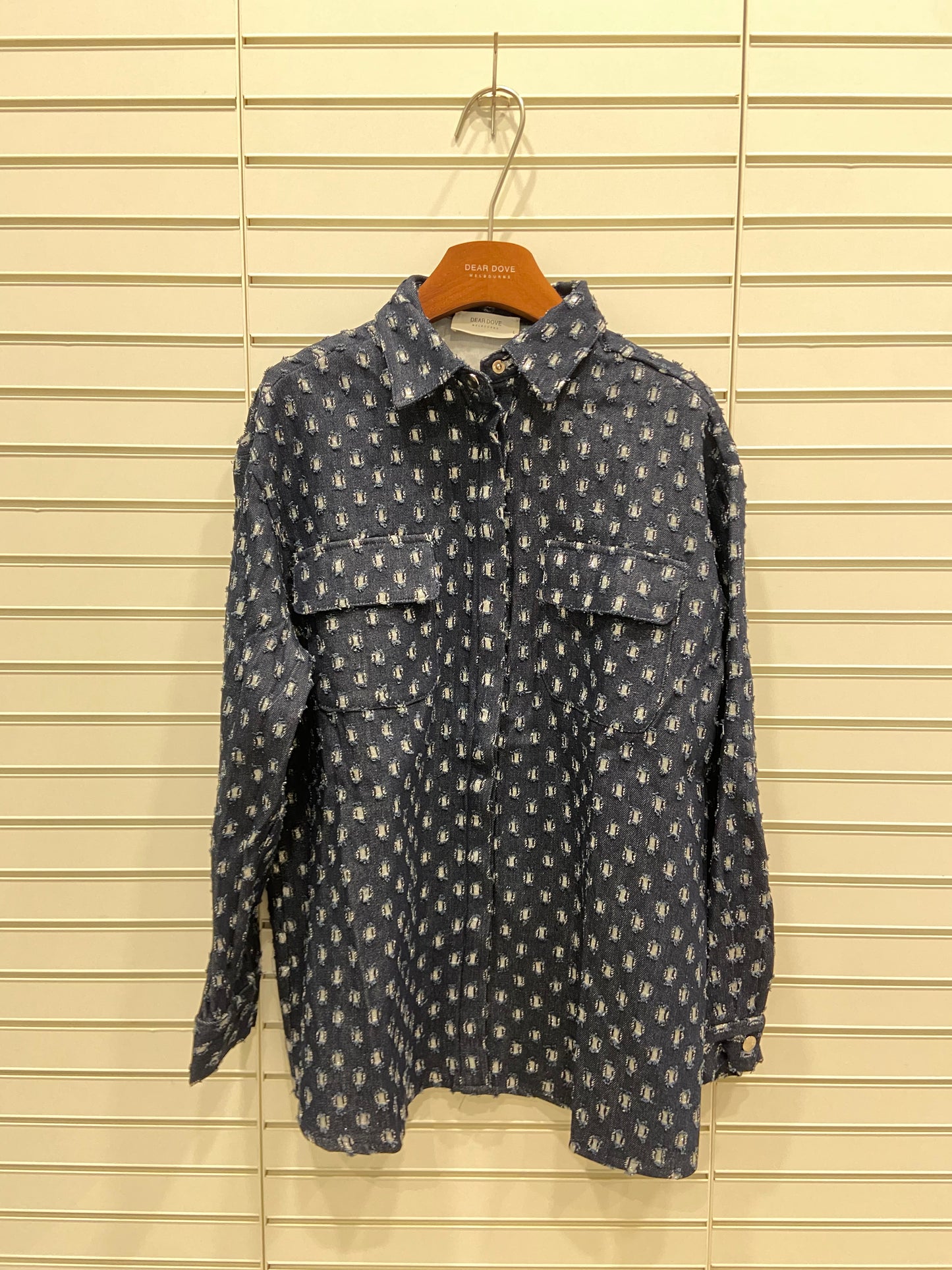 Donna Denim Shirt Jacket