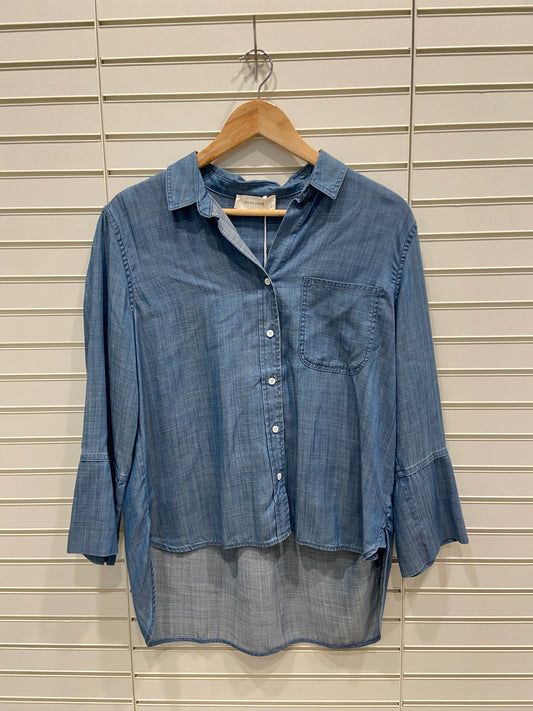 Gina Mid Wash Denim Shirt