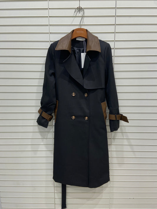 Two Tone Trench Coat