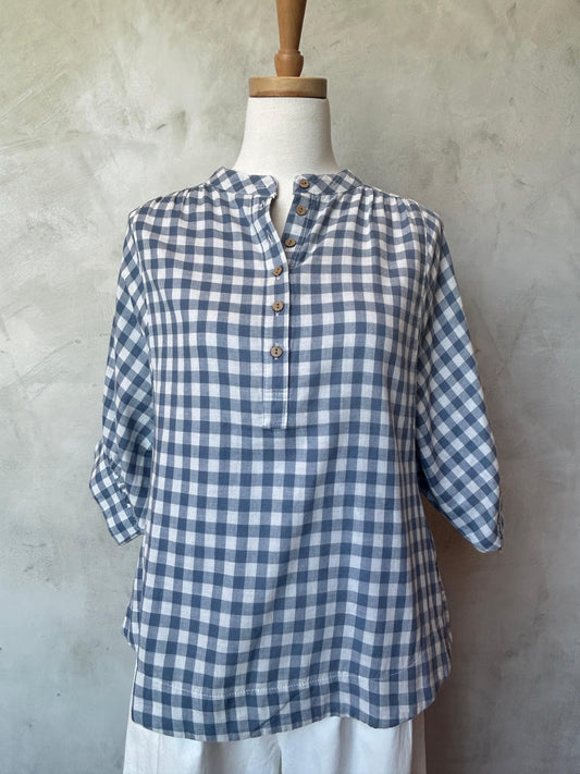 Navy Gingham 