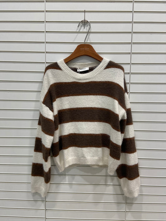 Coco Striped Cardigan