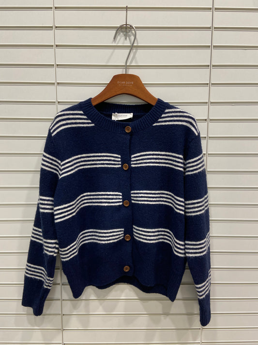 Leah Striped Cardigan