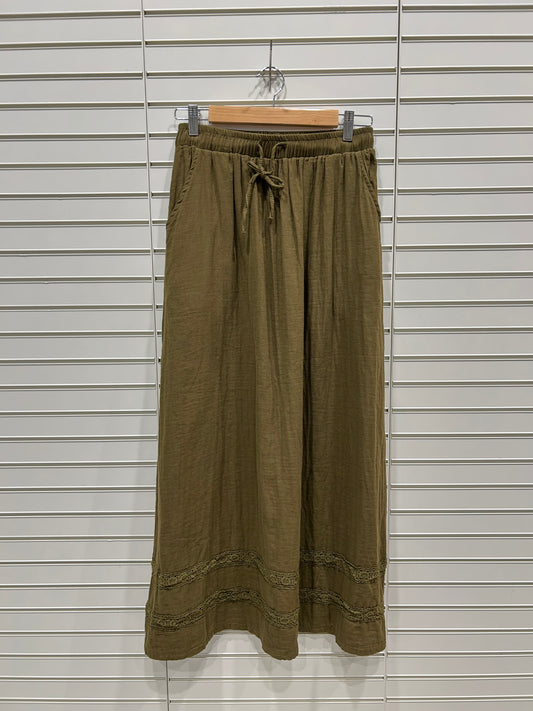 Calla Cotton Maxi Skirt