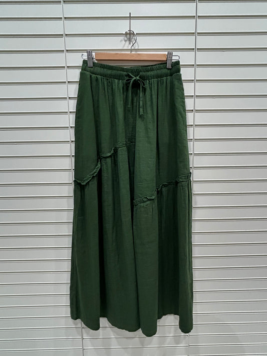 Aubrey Cotton Maxi Skirt