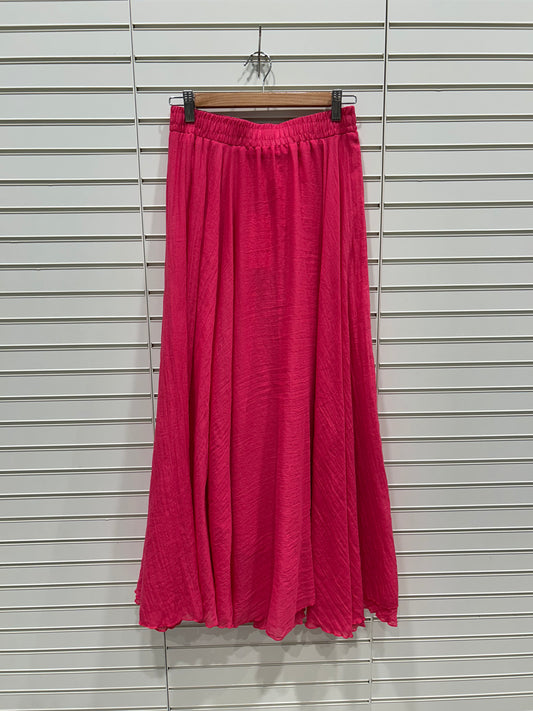 Paisley Cotton Maxi Skirt