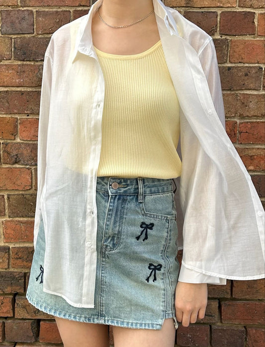 Nia Sheer Shirt