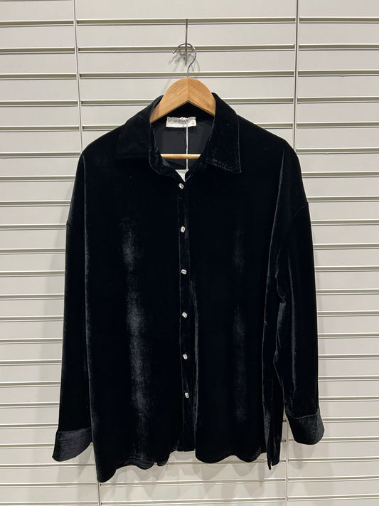 Raven Velvet Shirt