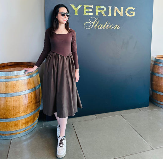 Sasha Long Sleeve T-Shirt Dress
