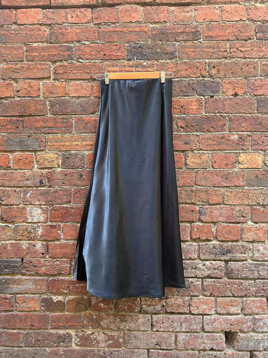 Satin Bias Cut Skirt