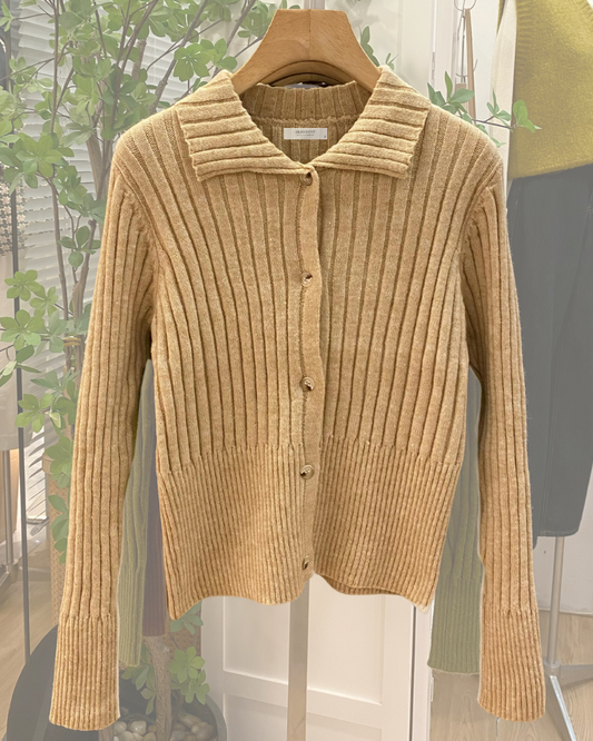 Wool Blend Knit - Latte