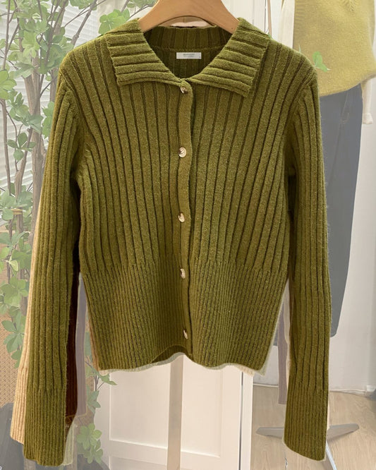 Wool Blend Knit - Matcha
